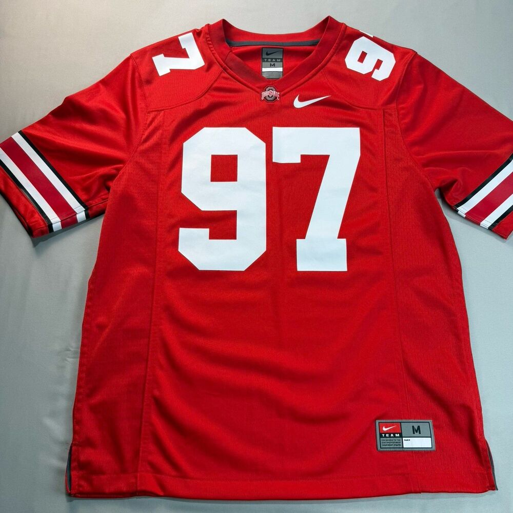 Ohio State Football Jersey Mens Medium Authentic Nike #97 Joey Bosa Buckeyes
